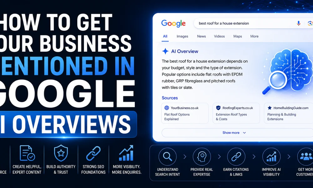 How to Get Your Business in Google AI Overviews