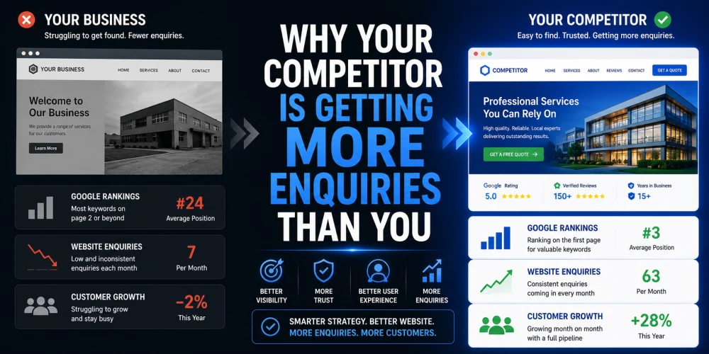 Why Your Competitor Is Getting More Enquiries Than You